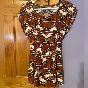 Swell Aztec Print Tunic Dress​​​​